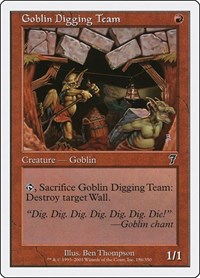 Goblin Digging Team, 7th Edition