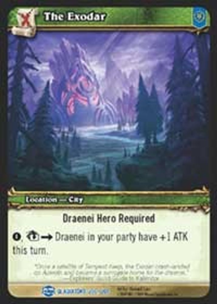 The Exodar, Standard, front