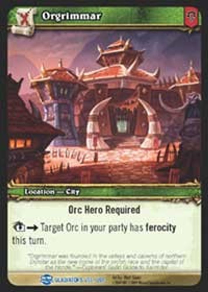 Orgrimmar, Standard, front