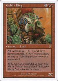 Goblin King, 7th Edition