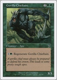 Gorilla Chieftain, 7th Edition
