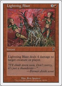 Lightning Blast, 7th Edition