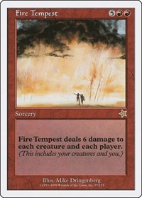 Fire Tempest, Starter 1999