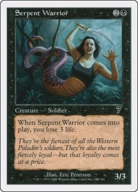 Serpent Warrior, 7th Edition
