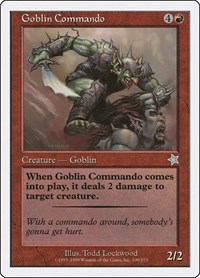 Goblin Commando, Starter 1999