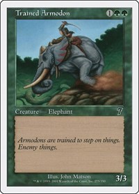 Trained Armodon, 7th Edition