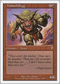 Trained Orgg, 7th Edition