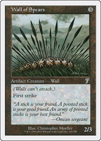 Wall of Spears, 7th Edition