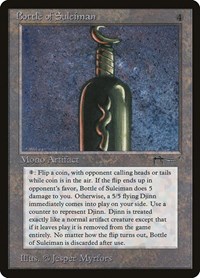 Bottle of Suleiman, Arabian Nights