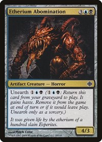 Etherium Abomination, Alara Reborn