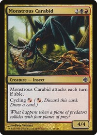 Monstrous Carabid, Alara Reborn