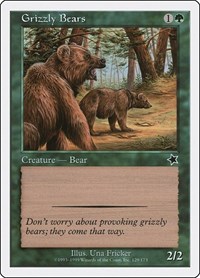 Grizzly Bears, Starter 1999