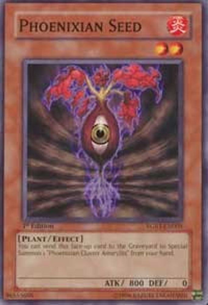 Phoenixian Seed, 1st-edition, front