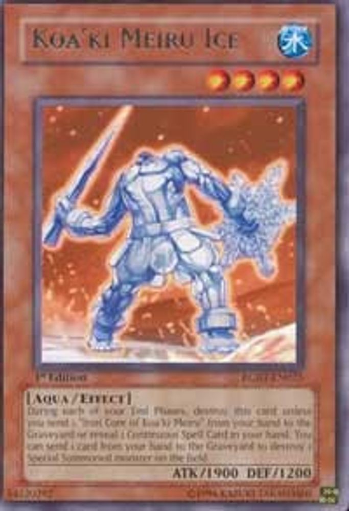 Koa'ki Meiru Ice, 1st-edition, front