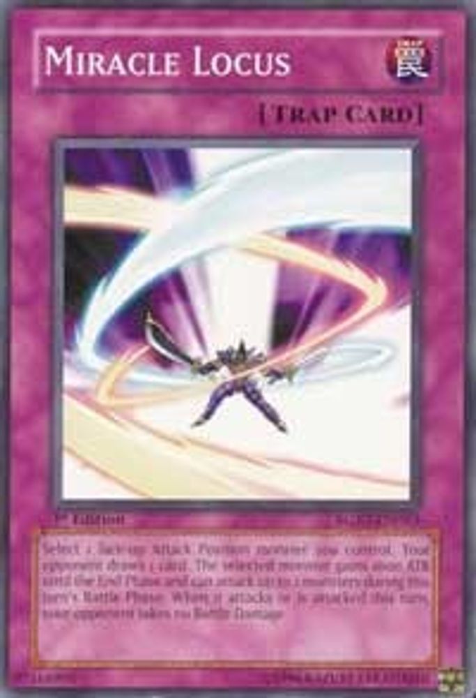 Miracle Locus, 1st-edition, front