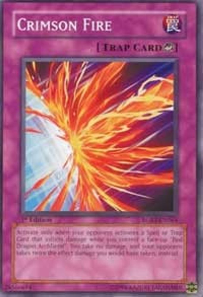 Crimson Fire, 1st-edition, front