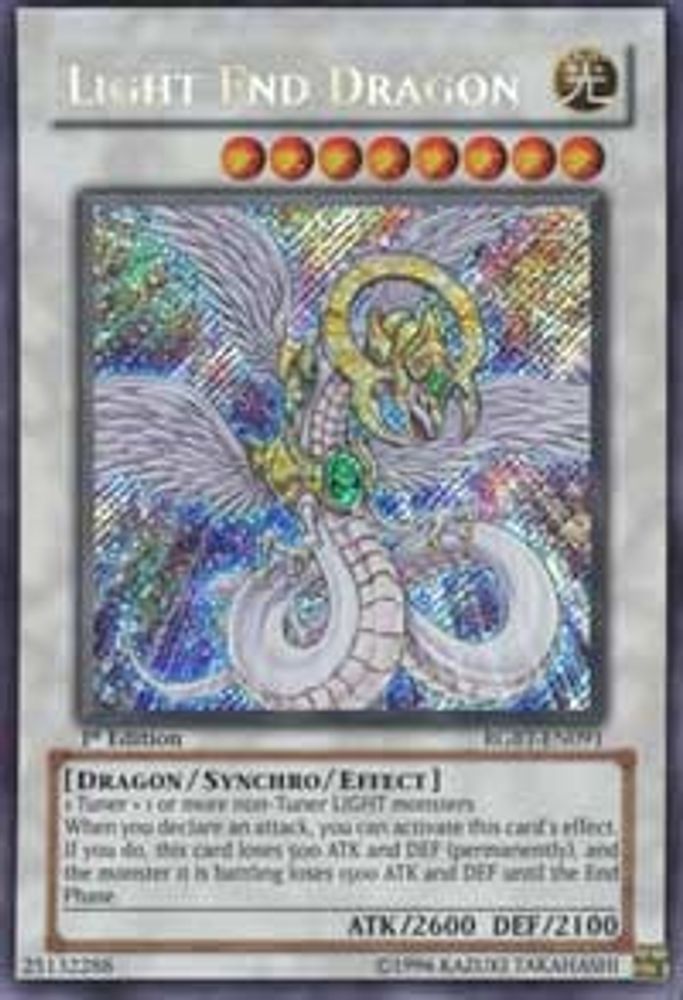 Light End Dragon, 1st-edition, front