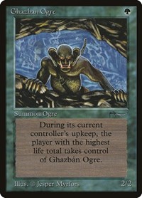 Ghazban Ogre, Arabian Nights