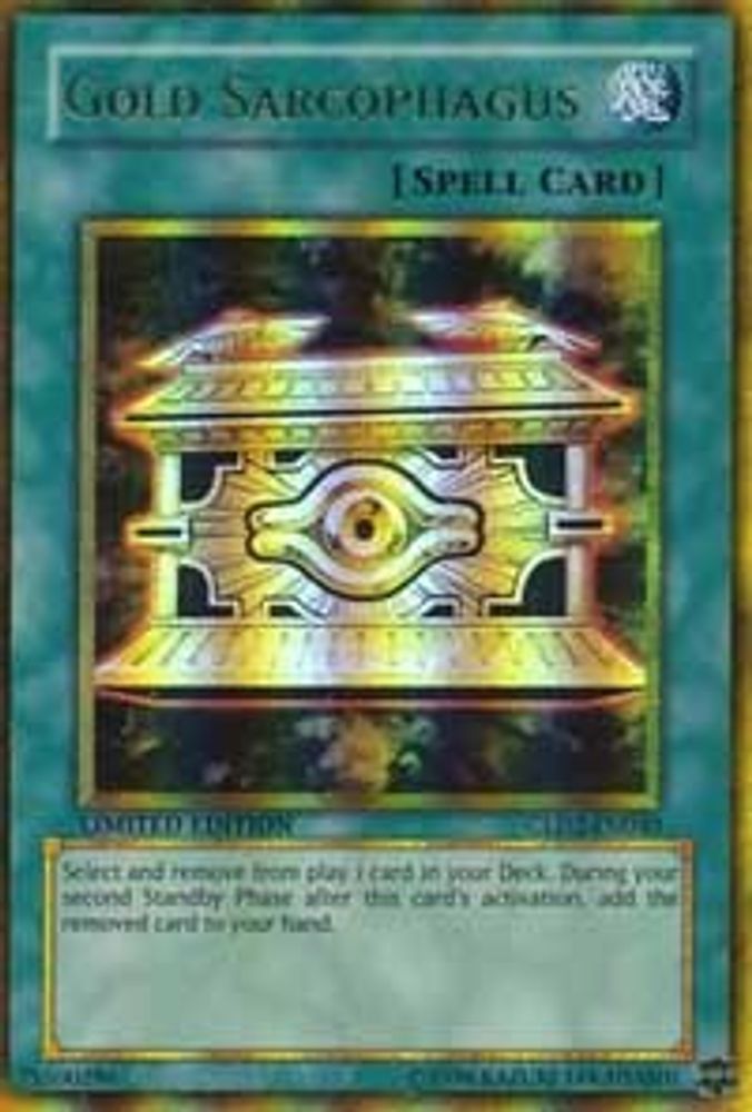 Gold Sarcophagus, Limited, front