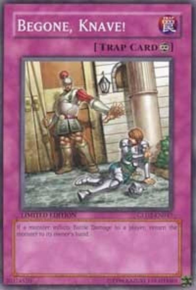Begone, Knave!, Standard, front