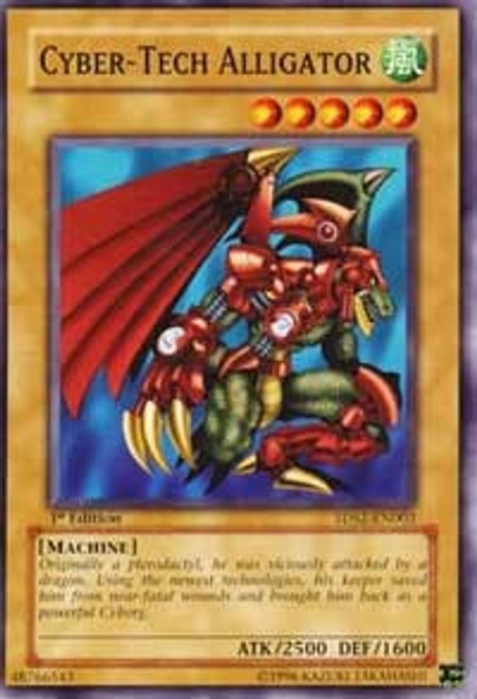 Cyber-Tech Alligator, 1st-edition, front