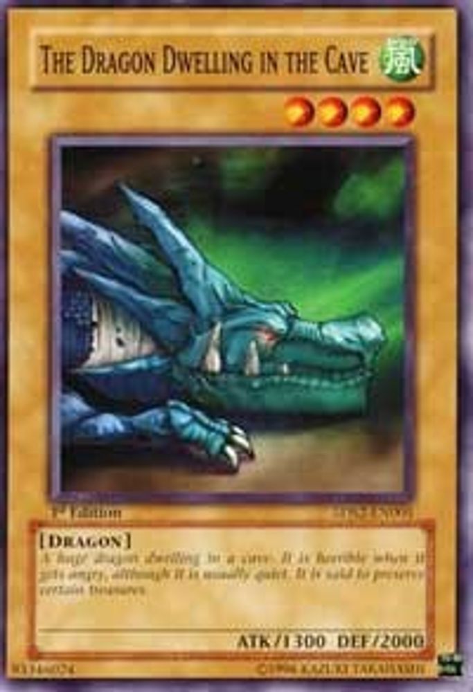The Dragon Dwelling in the Cave, 1st-edition, front