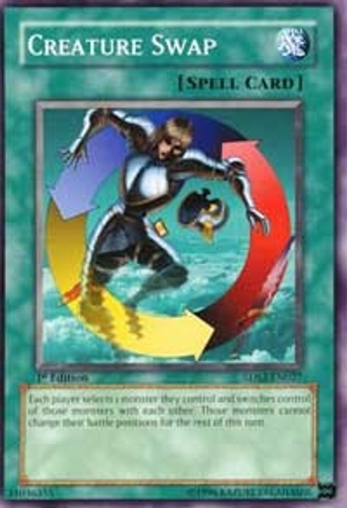 Creature Swap, 1st-edition, front