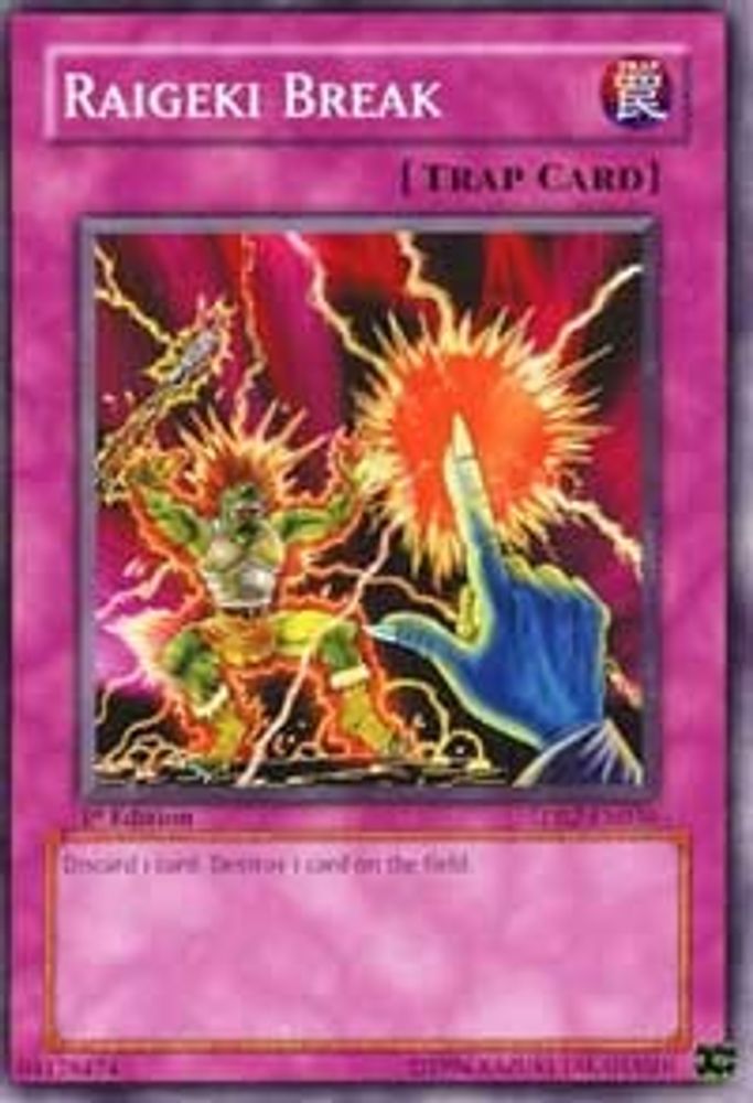Raigeki Break, 1st-edition, front