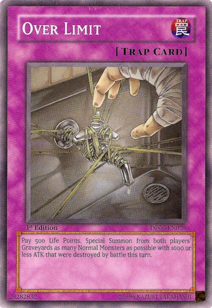 Over Limit, 1st-edition, front