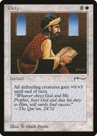 Piety, Arabian Nights