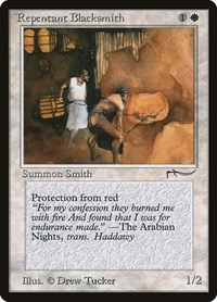 Repentant Blacksmith, Arabian Nights