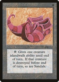 Sandals of Abdallah, Arabian Nights