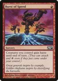 Burst of Speed, Magic 2010 (M10)
