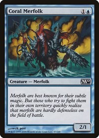 Coral Merfolk, Magic 2010 (M10)