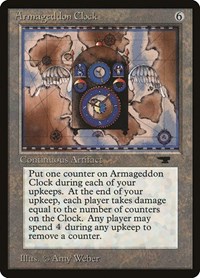Armageddon Clock, Antiquities