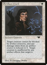 Artifact Ward, Antiquities