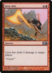 Lava Axe, Magic 2010 (M10)