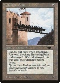 Battering Ram, Antiquities