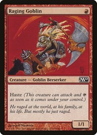 Raging Goblin, Magic 2010 (M10)