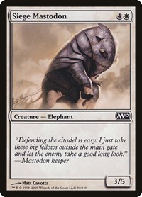 Siege Mastodon, Magic 2010 (M10)