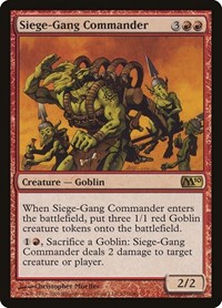 Siege-Gang Commander, Magic 2010 (M10)