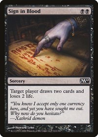 Sign in Blood, Magic 2010 (M10)