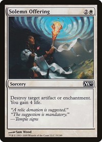 Solemn Offering, Magic 2010 (M10)