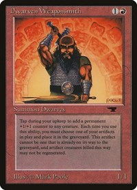 Dwarven Weaponsmith, Antiquities