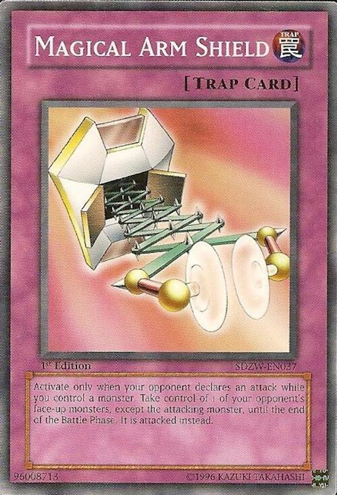 Magical Arm Shield, 1st-edition, front