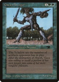 Gaea's Avenger, Antiquities