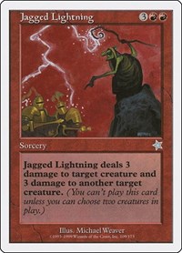 Jagged Lightning, Starter 1999