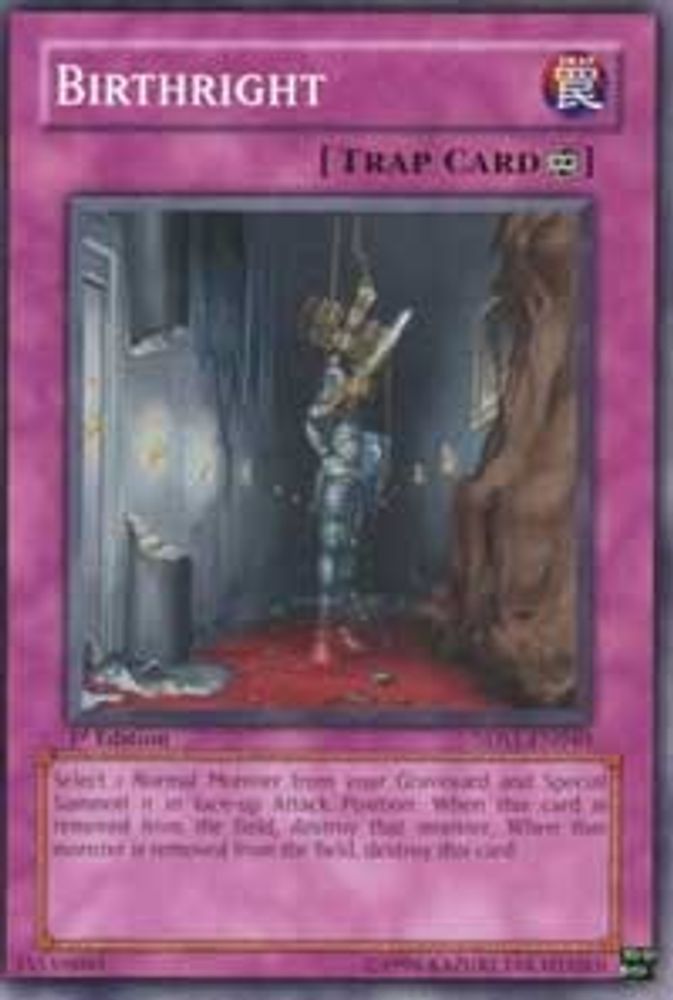 Birthright, 1st-edition, front