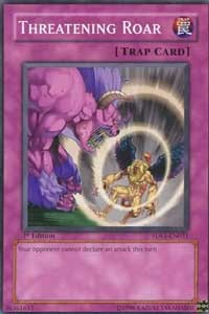 Threatening Roar, 1st-edition, front