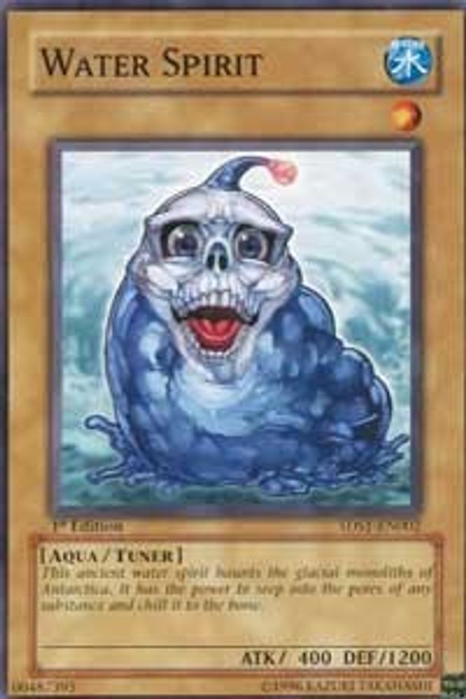 Water Spirit, 1st-edition, front